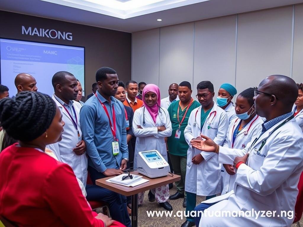 MAIKONG training session for Nigerian healthcare professionals MAIKONG training session for Nigerian healthcare professionals