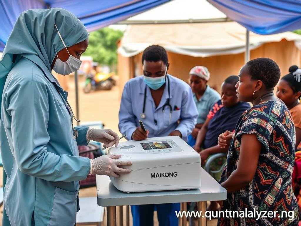 Mobile health screening in Port Harcourt using Quantum Analyzer Mobile health screening in Port Harcourt using Quantum Analyzer