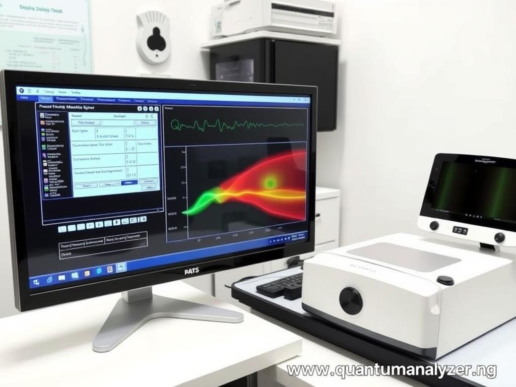 Modern computer setup compatible with Quantum Resonance Magnetic Analyzer Software Modern computer setup compatible with Quantum Resonance Magnetic Analyzer Software