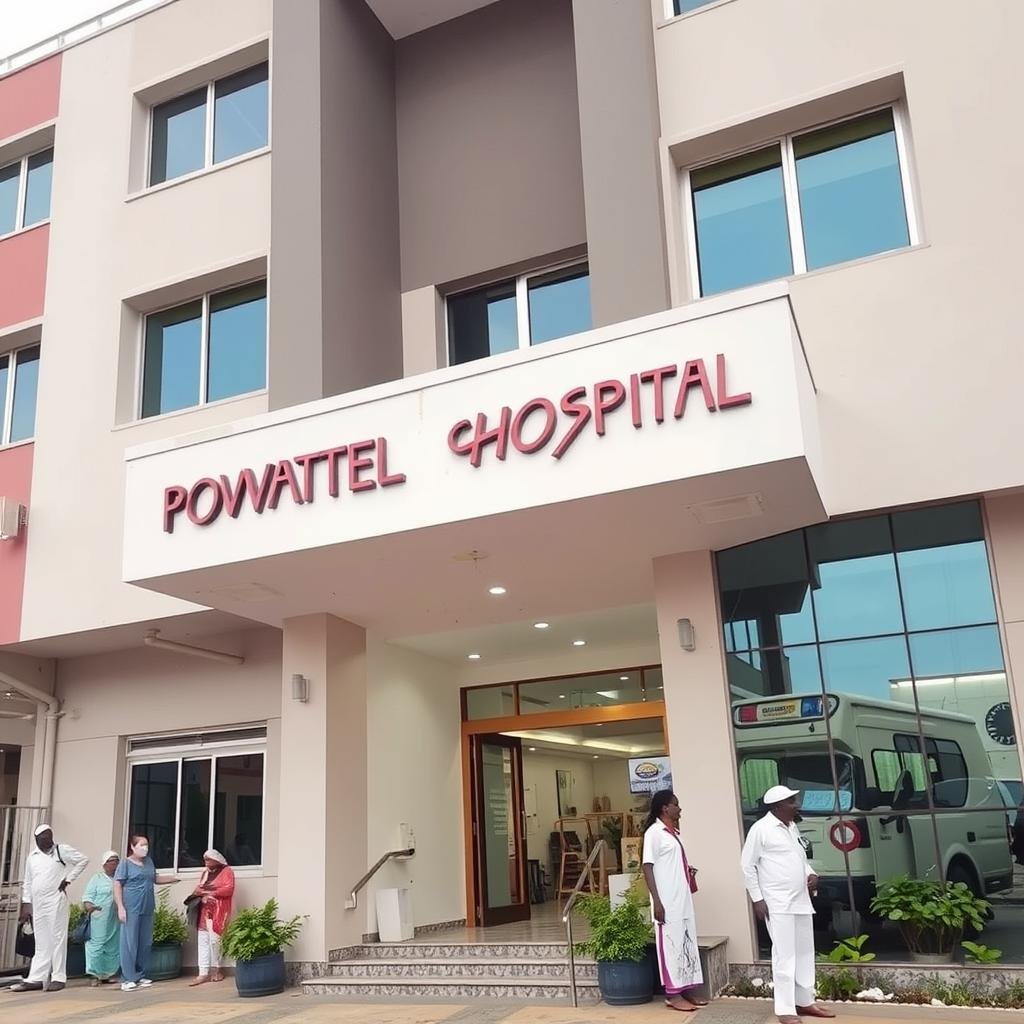 Modern private hospital in Nigeria Modern private hospital in Nigeria