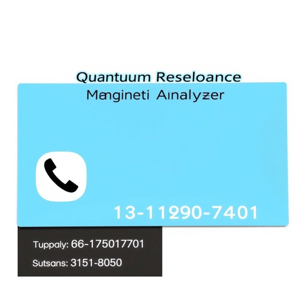 Phone support contact information for Quantum Resonance Magnetic Analyzer Phone support contact information for Quantum Resonance Magnetic Analyzer