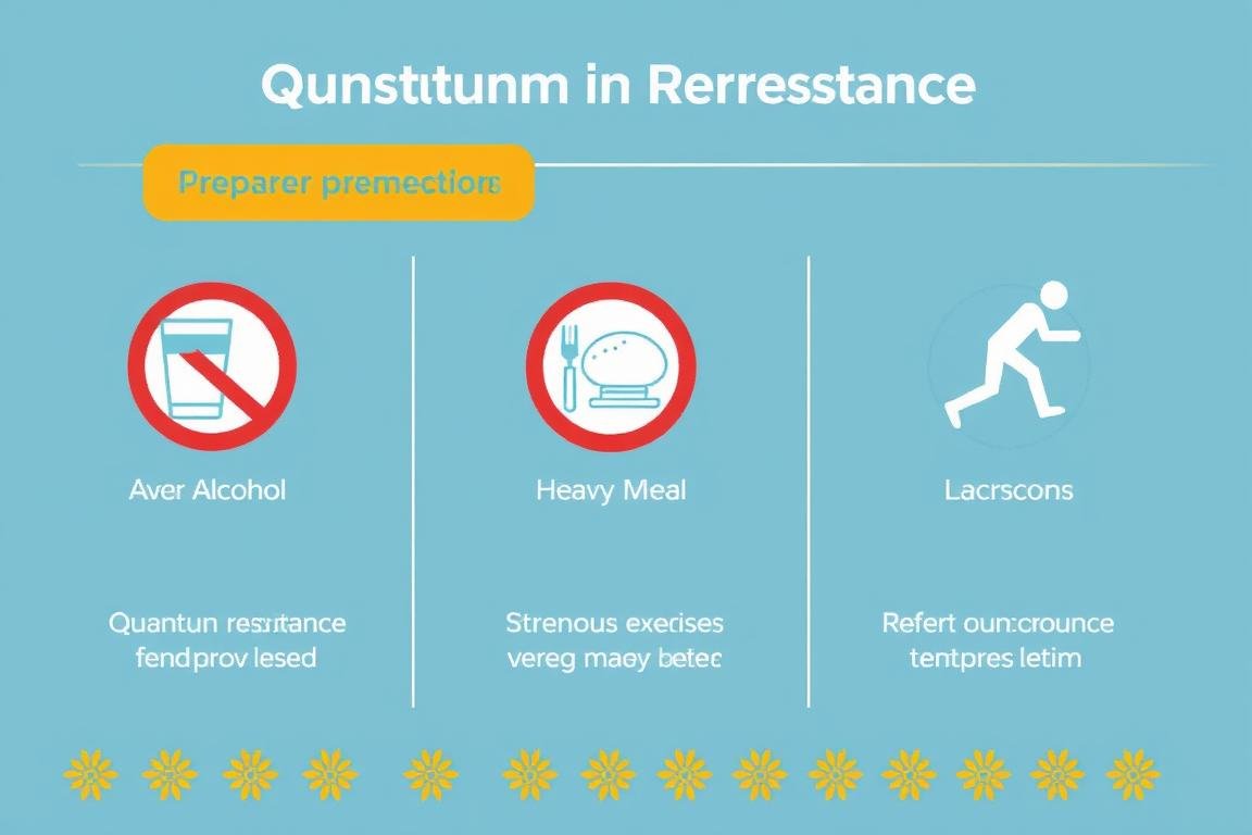 Preparation instructions for Quantum Resonance Magnetic Analyzer test Preparation instructions for Quantum Resonance Magnetic Analyzer test