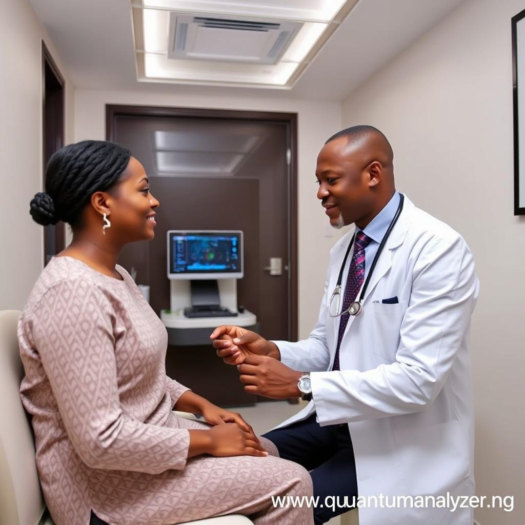 Private clinic in Nigeria using Quantum Resonance Magnetic Analyzer Private clinic in Nigeria using Quantum Resonance Magnetic Analyzer