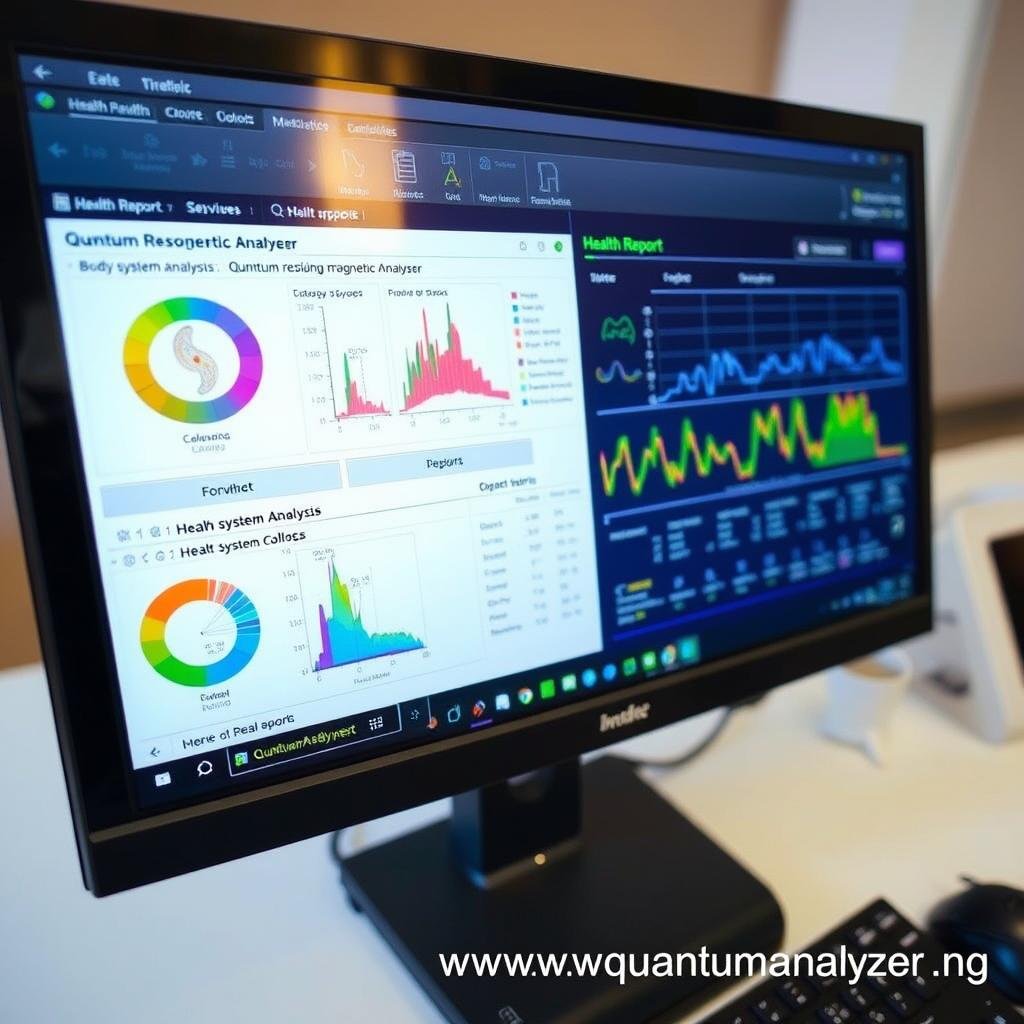 Quantum Resonance Magnetic Analyzer detailed report screen Quantum Resonance Magnetic Analyzer detailed report screen