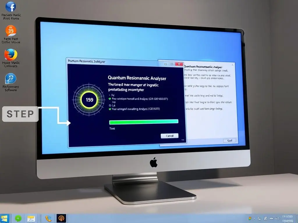 Quantum Resonance Magnetic Analyzer software installation process