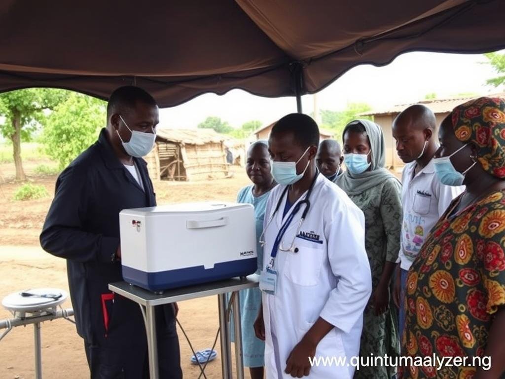 Rural health outreach using Quantum Resonance Magnetic Analyzer in Nigeria