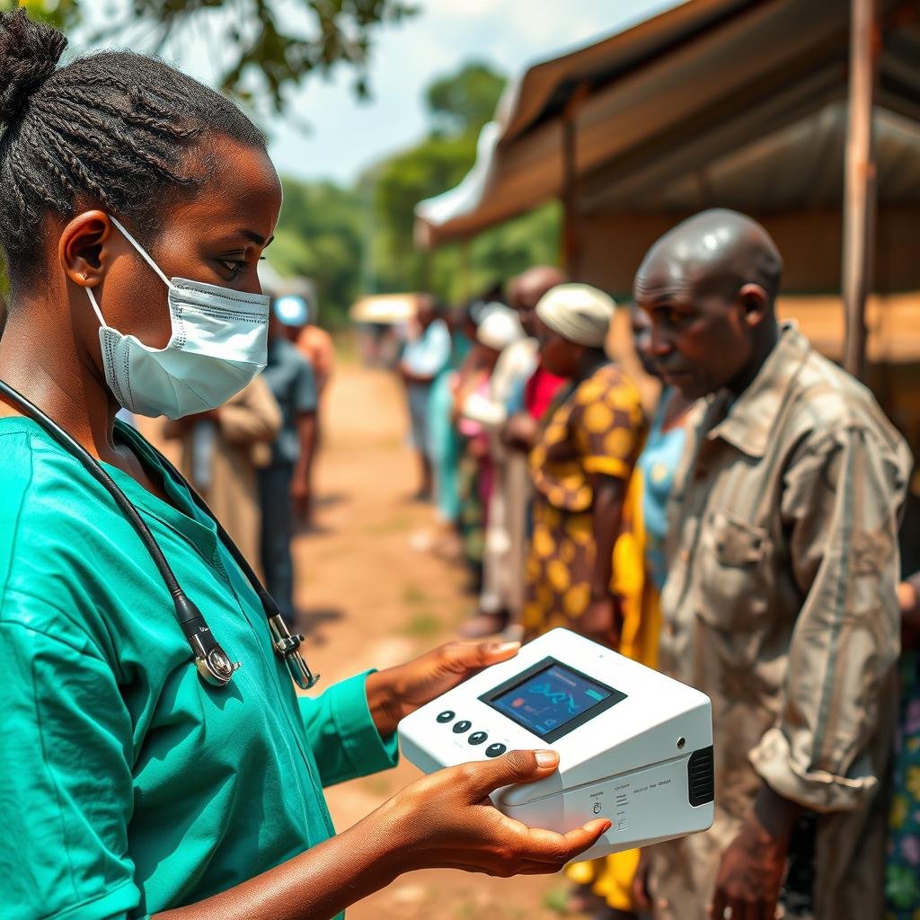 Rural health screening with portable Quantum Resonance Magnetic Analyzer Rural health screening with portable Quantum Resonance Magnetic Analyzer