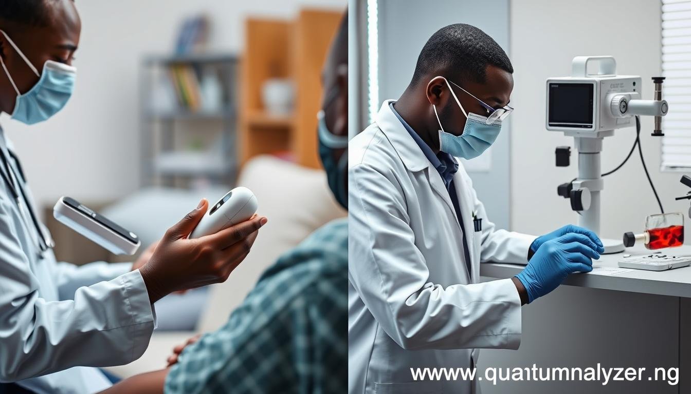 Side-by-side comparison of QRMA testing and traditional laboratory testing in Nigeria Side-by-side comparison of QRMA testing and traditional laboratory testing in Nigeria