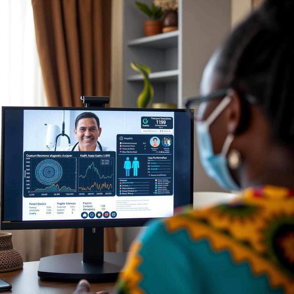 Telemedicine consultation using Quantum Resonance Magnetic Analyzer data