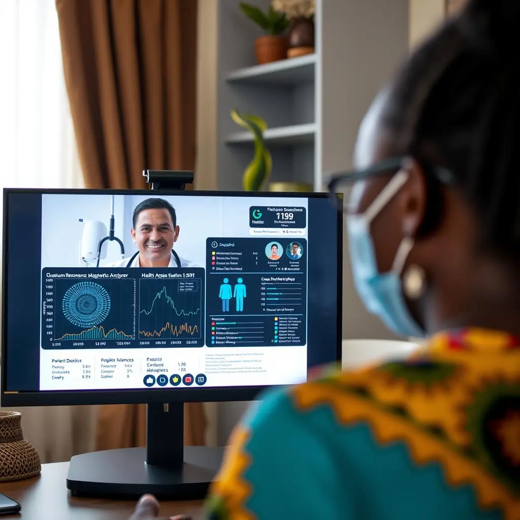 Telemedicine consultation using Quantum Resonance Magnetic Analyzer data