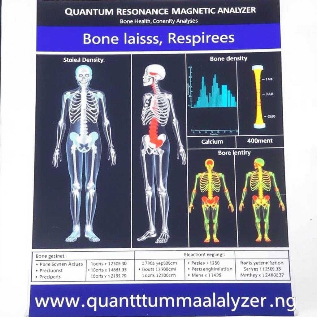 Bone health report from Quantum Analyzer