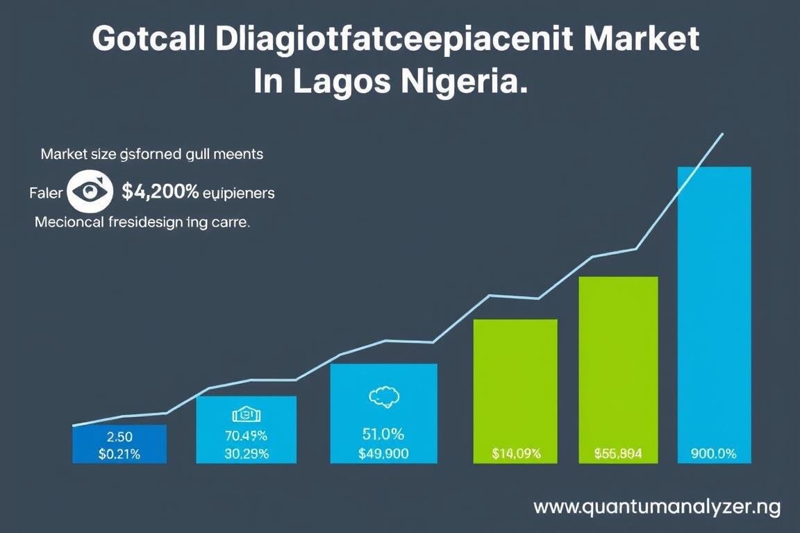 Chart showing growth of medical equipment market in Lagos
