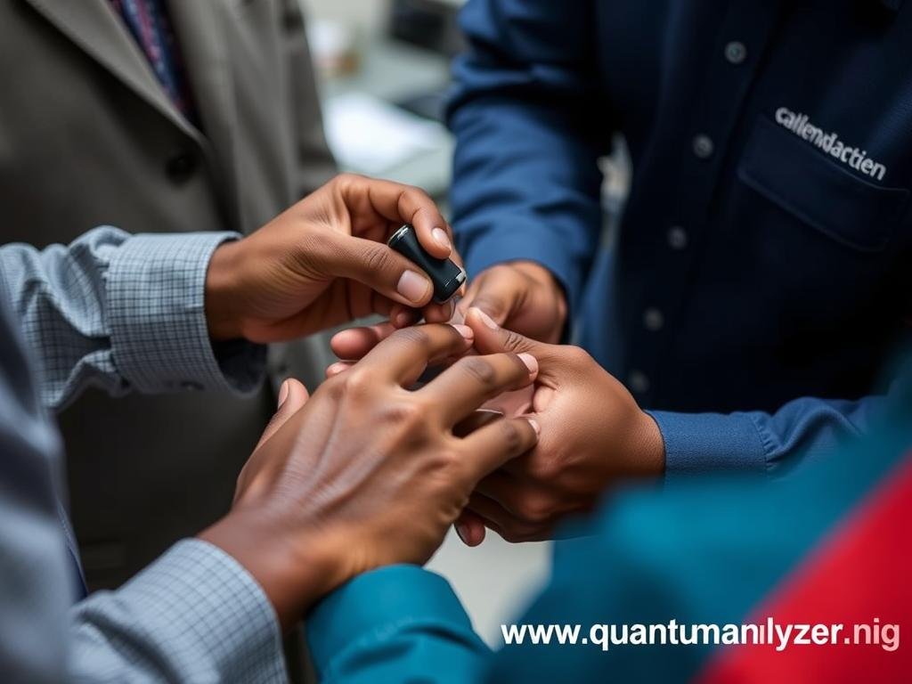 Hands-on training with Quantum Resonance Magnetic Analyzer
