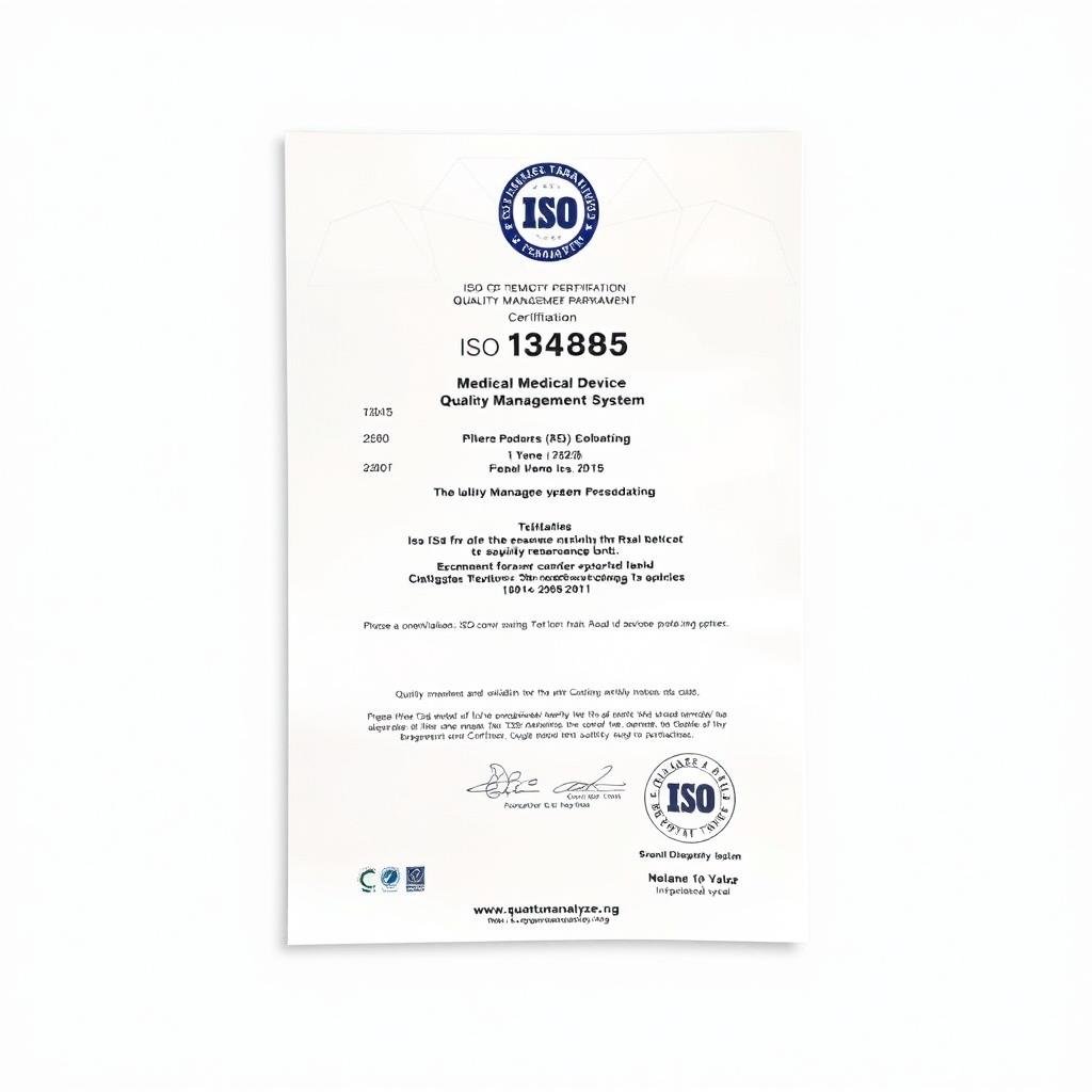 ISO certification for MAIKONG manufacturing processes