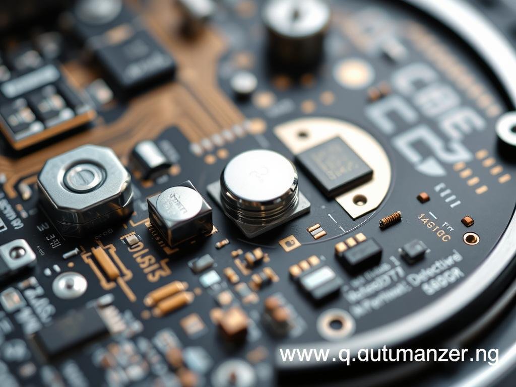 Internal components of a Quantum Resonance Magnetic Analyzer sensor showing precision engineering