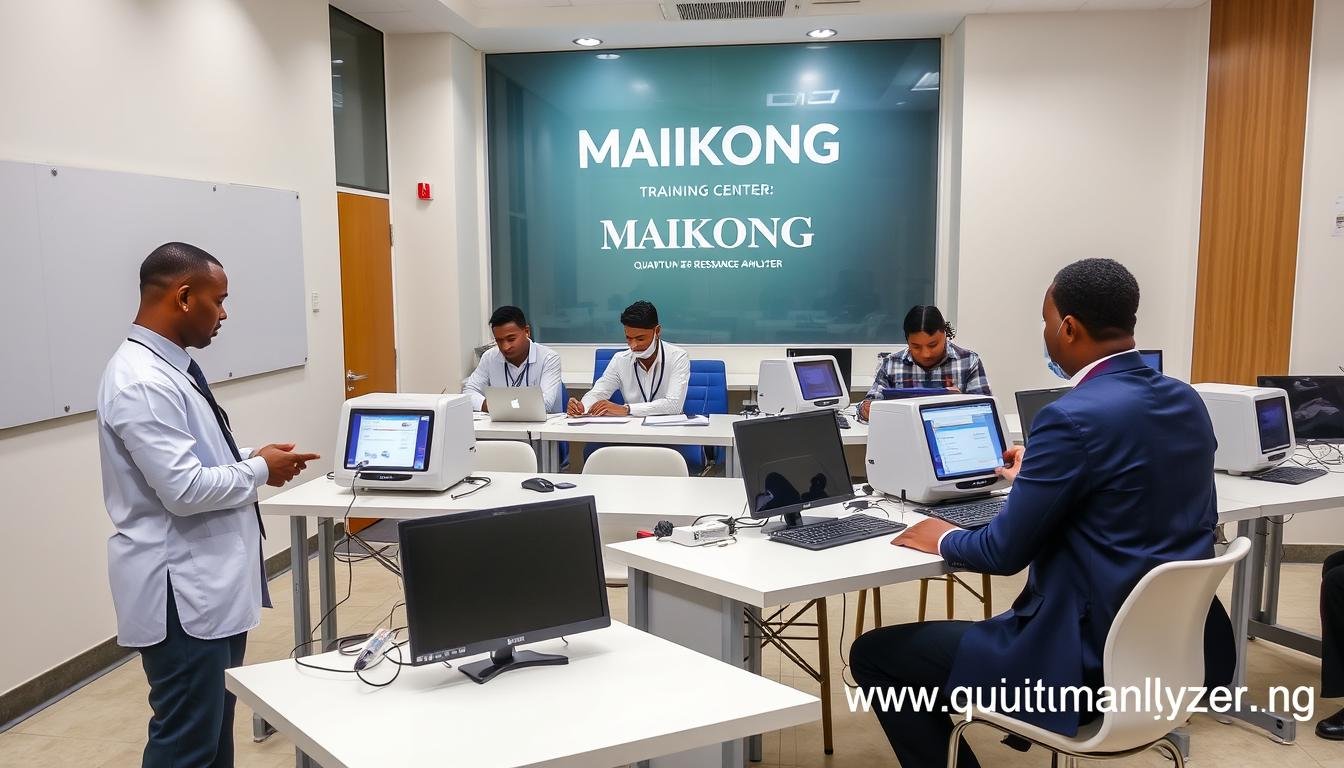MAIKONG Quantum Resonance Magnetic Analyzer Training Center in Nigeria