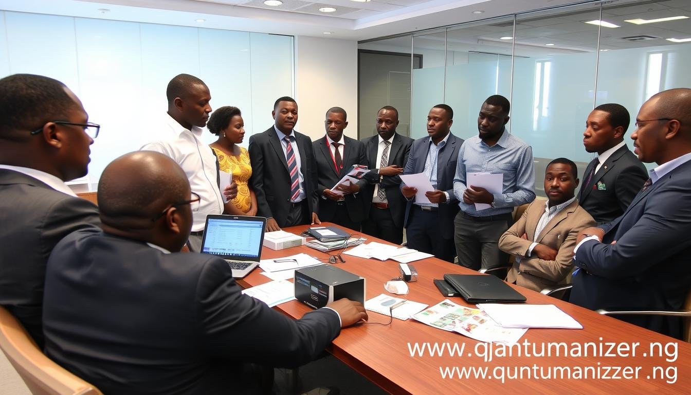 MAIKONG Quantum Resonance Magnetic Analyzer being demonstrated to clients