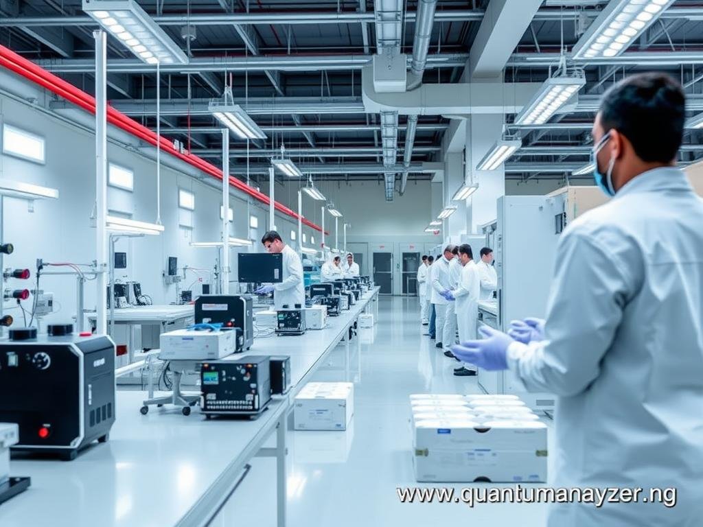 MAIKONG manufacturing facility for Quantum Resonance Magnetic Analyzers