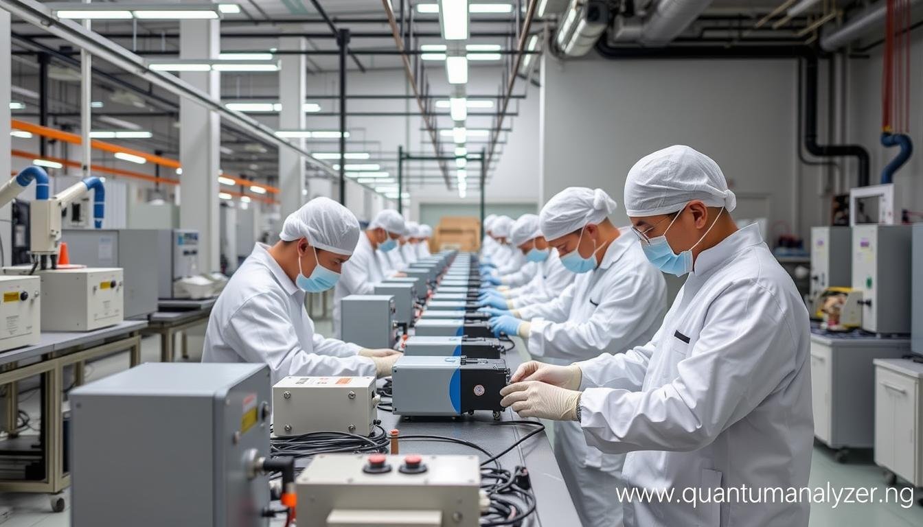 MAIKONG manufacturing facility for Quantum Resonance Magnetic Analyzers