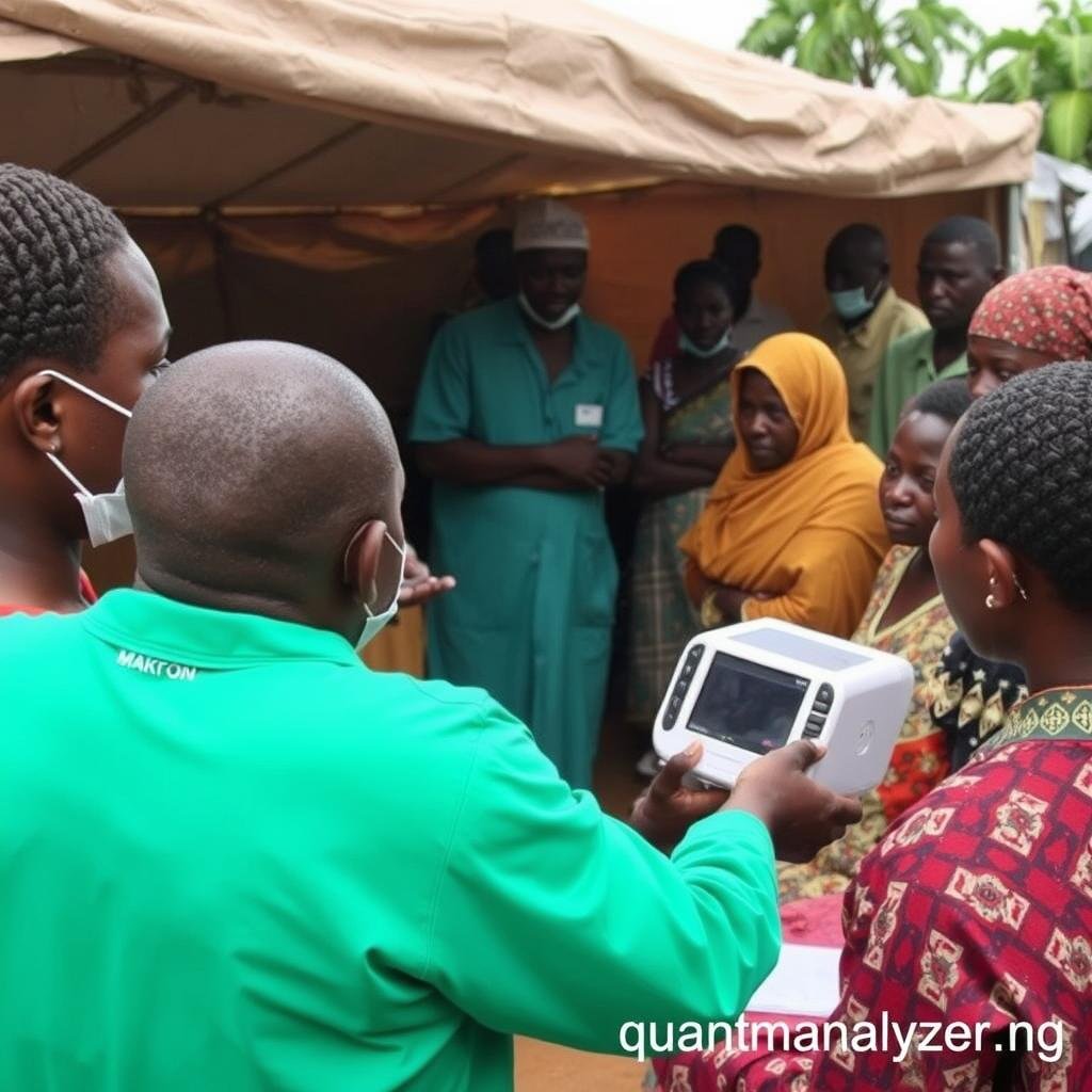 Mobile health screening using portable Quantum Resonance Magnetic Analyzer