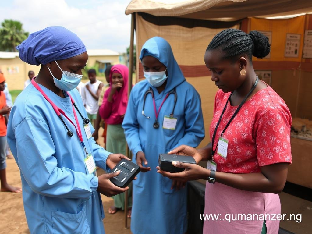 Mobile health screening with Quantum Analyzer in rural Nigeria