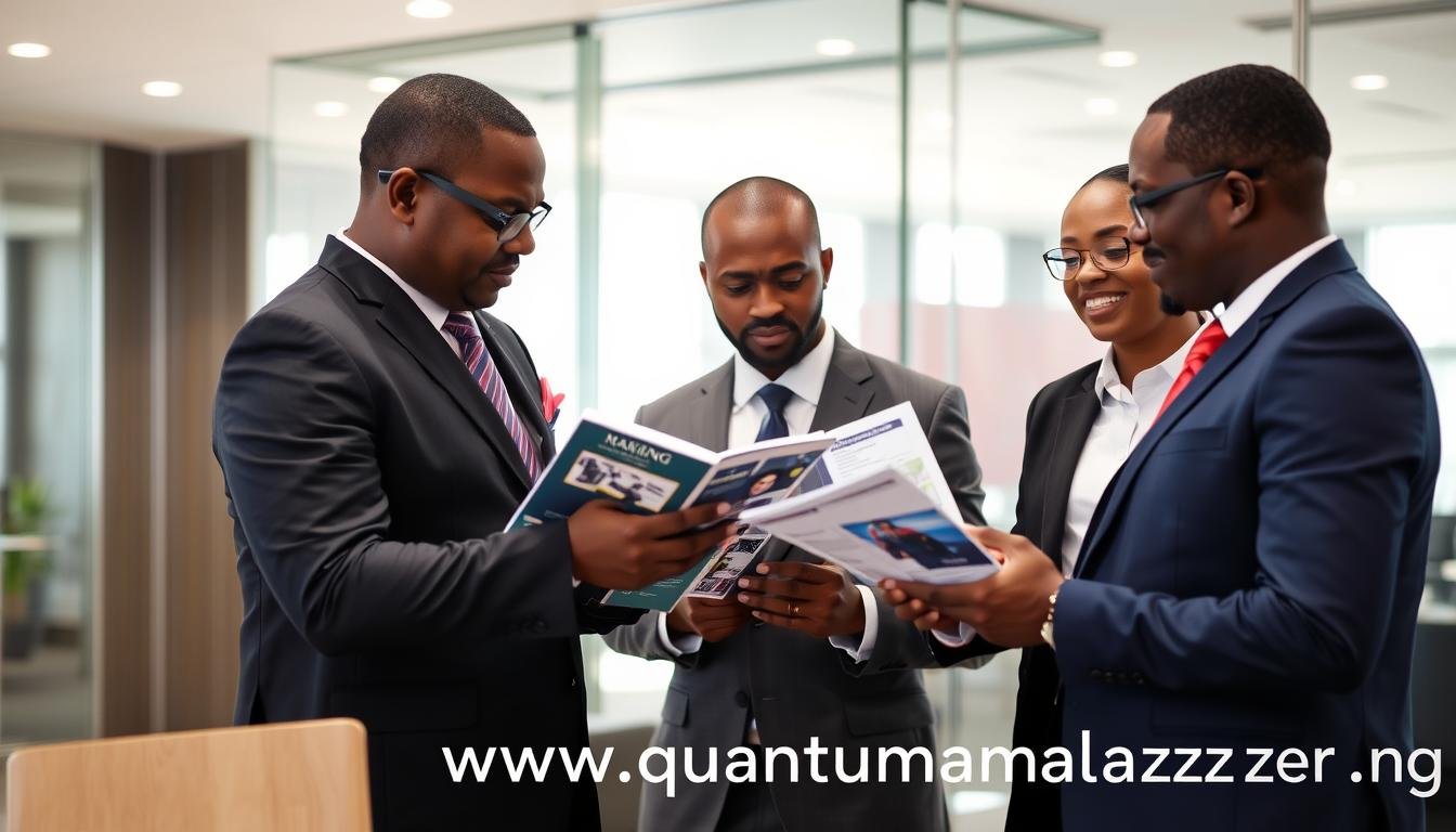 Nigerian business professionals discussing MAIKONG distribution opportunities