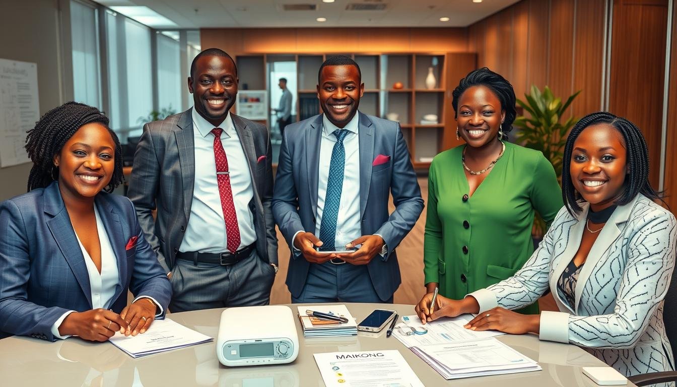 Nigerian healthcare entrepreneurs as MAIKONG agents