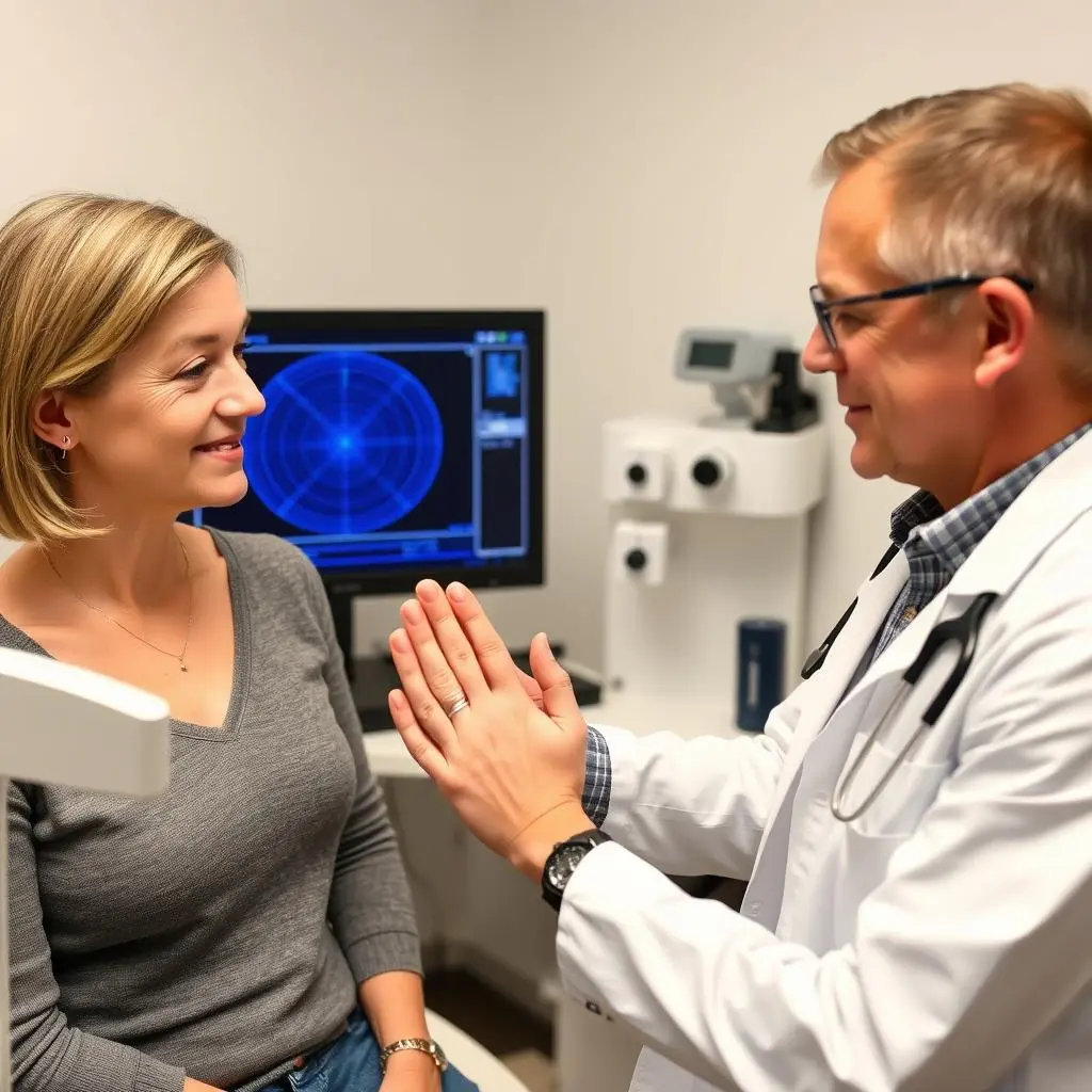 Non-invasive testing with Quantum Resonance Magnetic Analyzer showing patient comfort Non-invasive testing with Quantum Resonance Magnetic Analyzer showing patient comfort