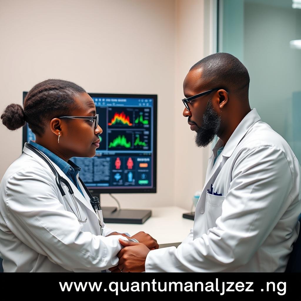 Preventive healthcare consultation with Quantum Analyzer results