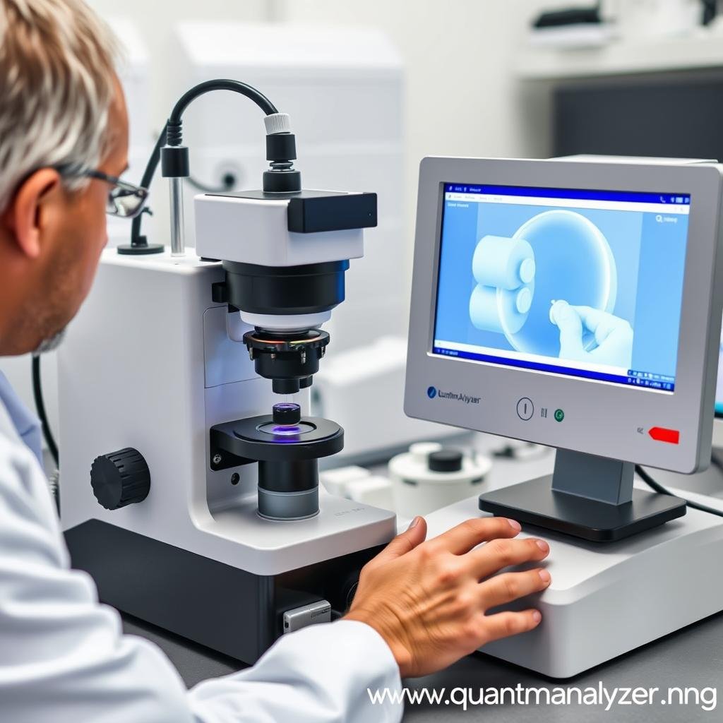 Quality testing process for Quantum Analyzer calibration