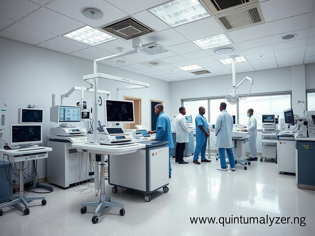 Quantum Analyzer integrated in a Nigerian hospital setting
