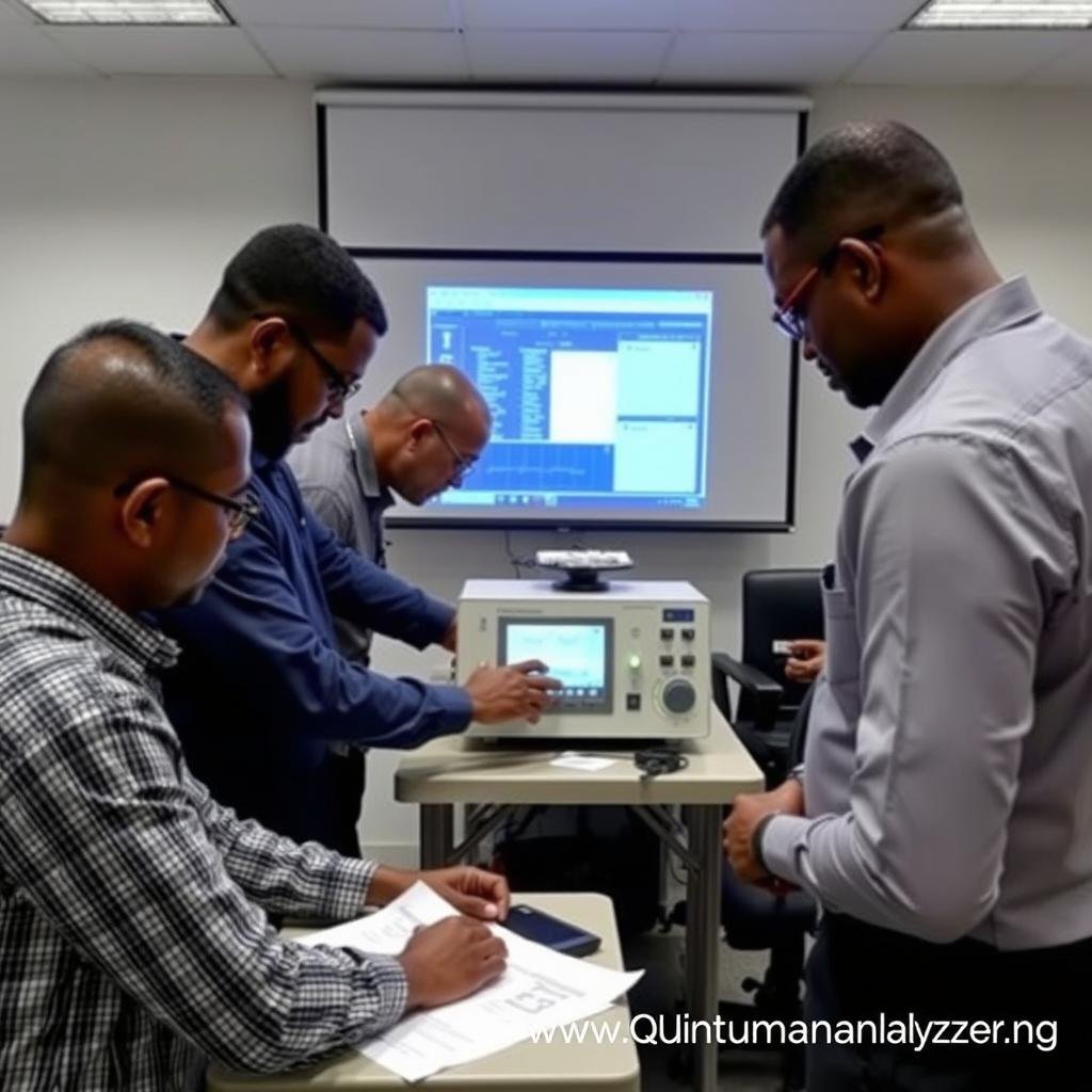 Technical training for Quantum Analyzer distributors