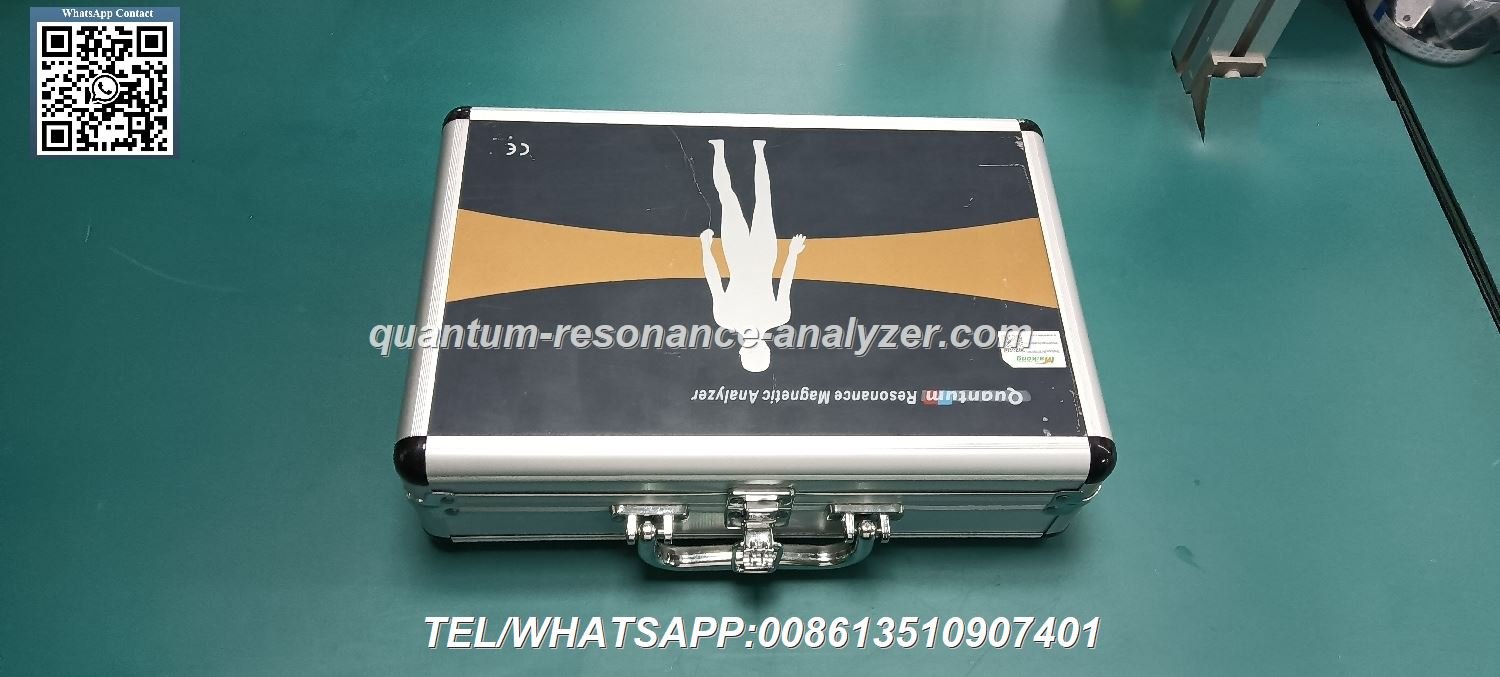 Nigerian healthcare professional using quantum health device for telemedicine consultation