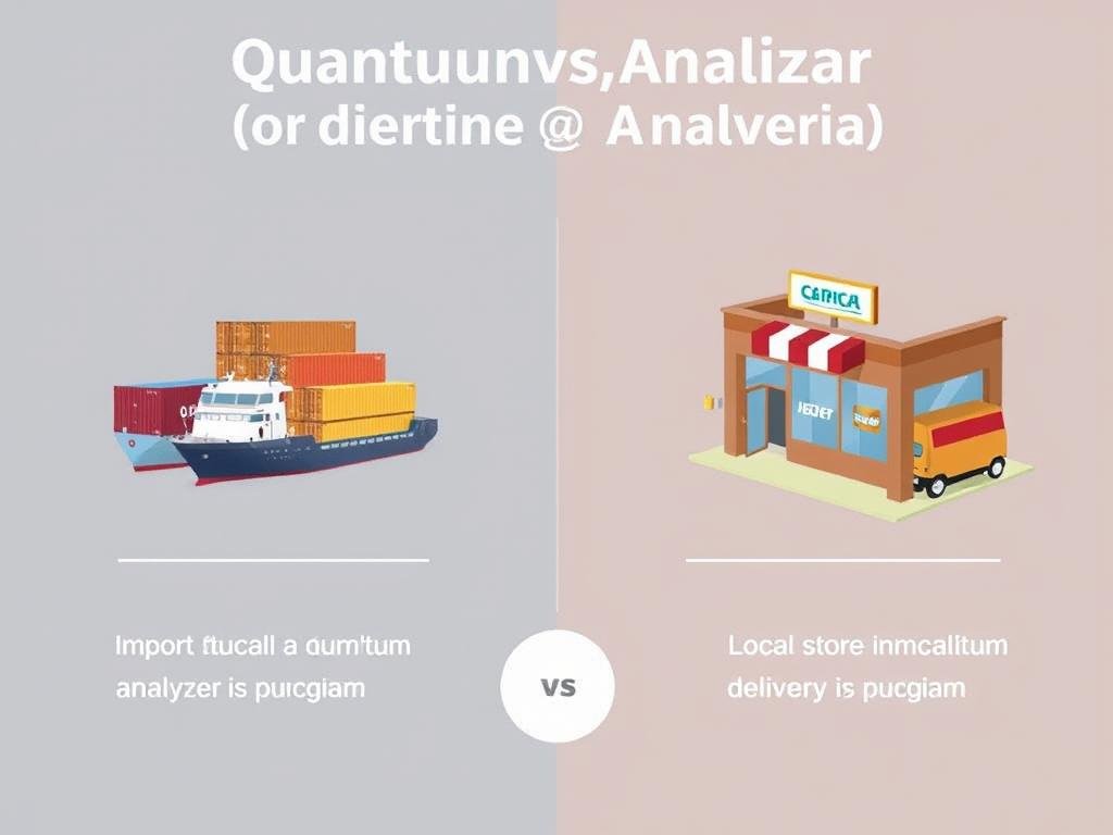 Comparison of import vs local purchase options for Quantum Analyzers in Nigeria
