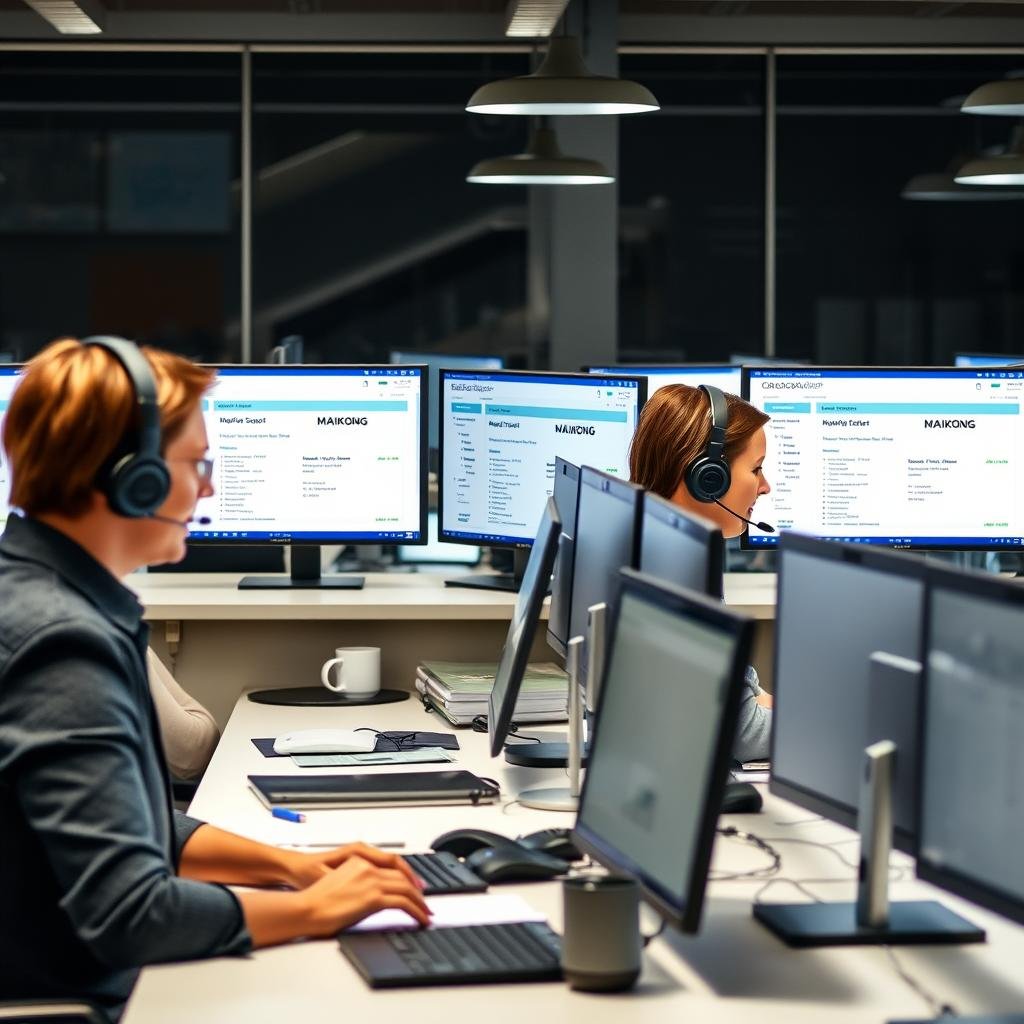 MAIKONG Quantum Analyzer customer support team assisting Nigerian clients