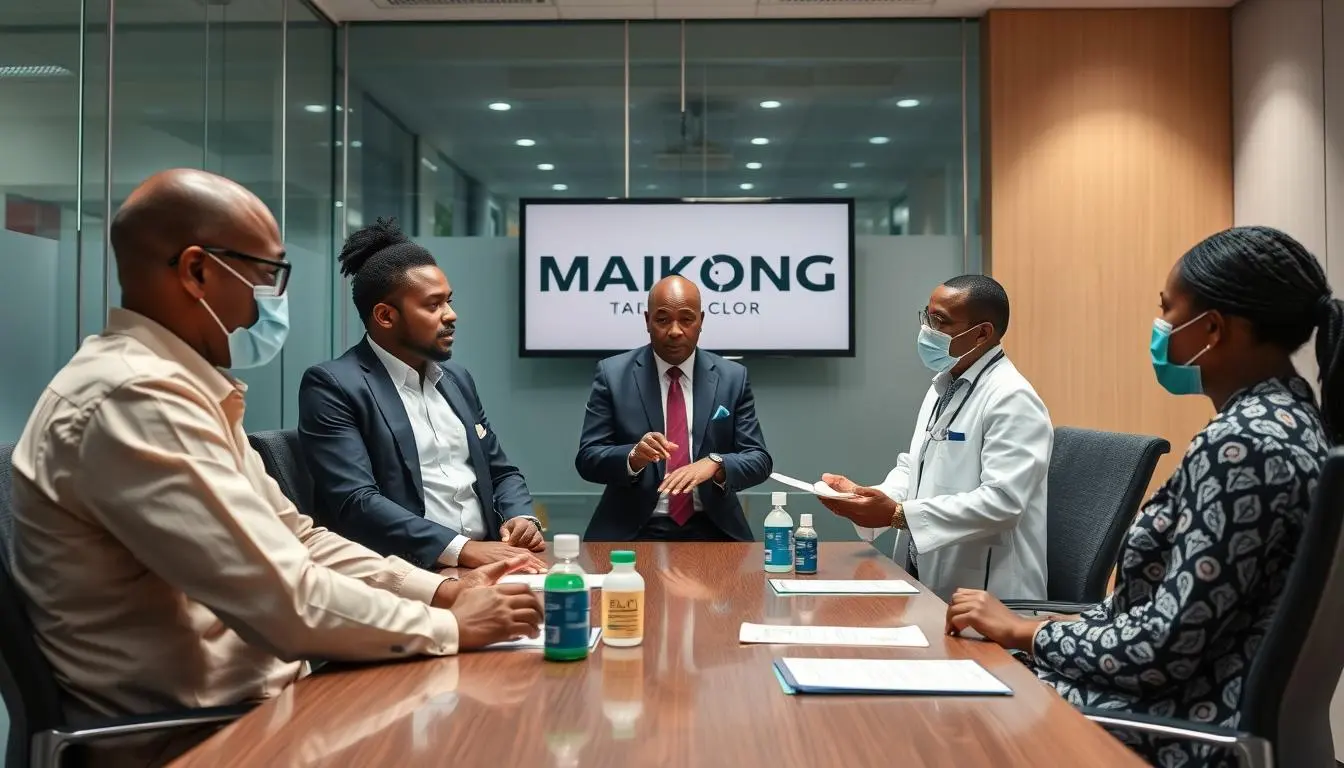 MAIKONG distributor meeting with healthcare professionals in Nigeria MAIKONG distributor meeting with healthcare professionals in Nigeria