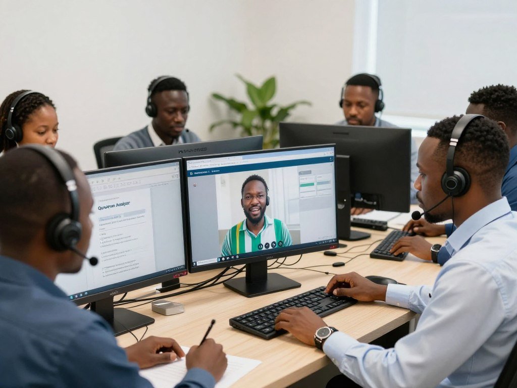 MAIKONG technical support team assisting Nigerian clients