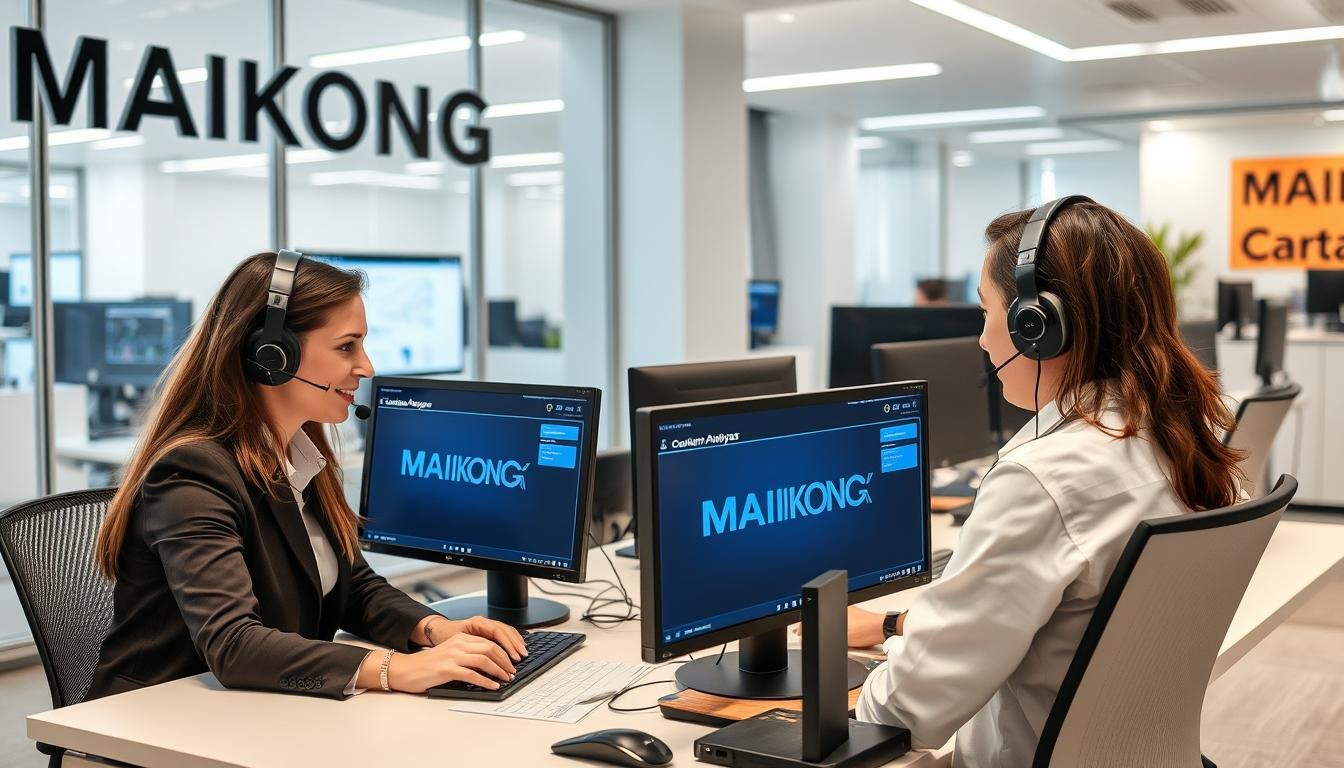 MAIKONG technical support team assisting customers with Quantum Analyzer setup and troubleshooting