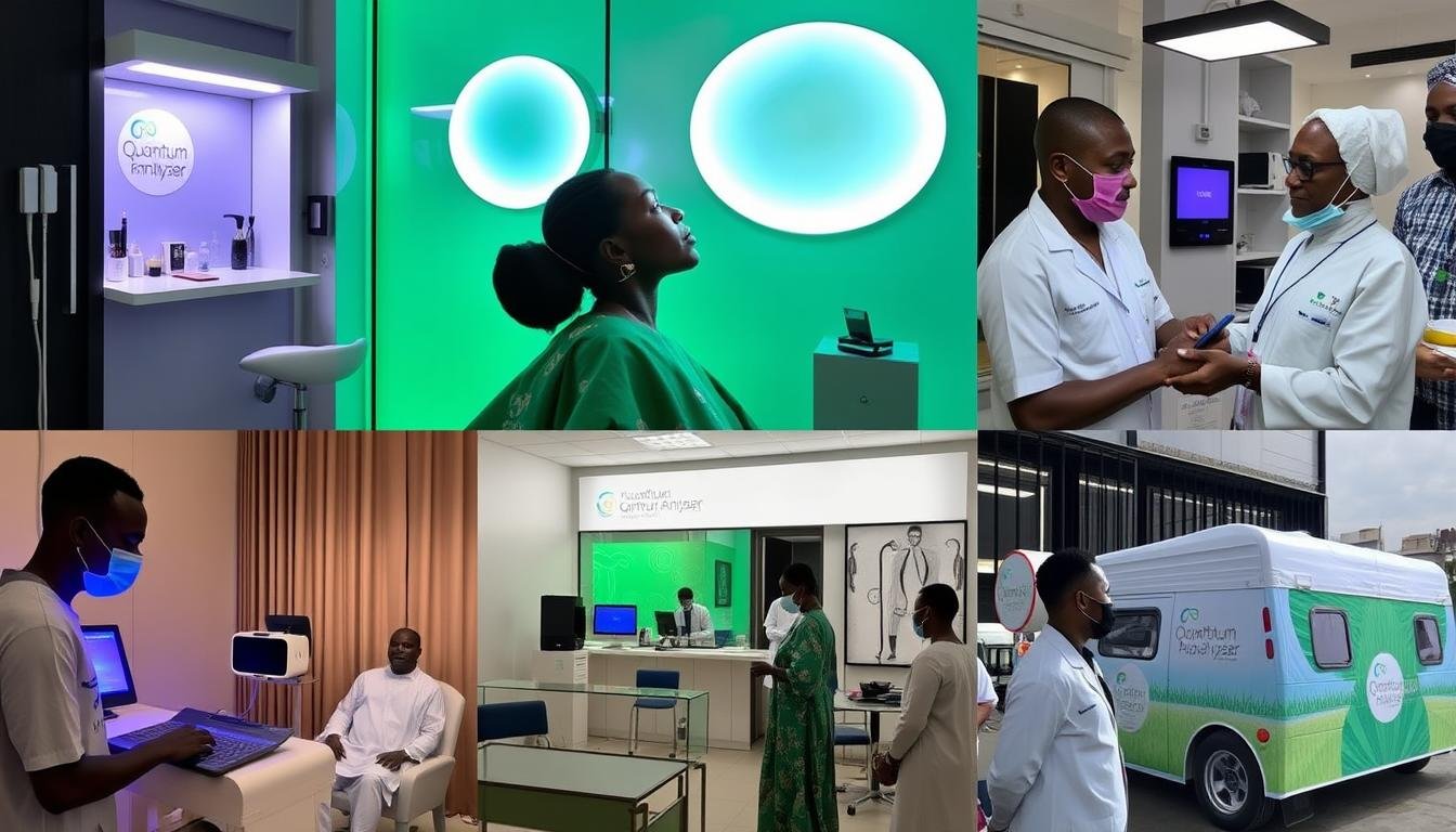 Multiple healthcare settings in Nigeria using Quantum Analyzer technology