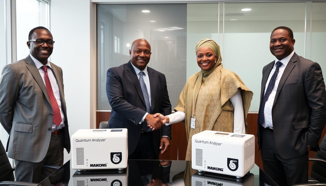 Nigerian business professionals as MAIKONG distributors