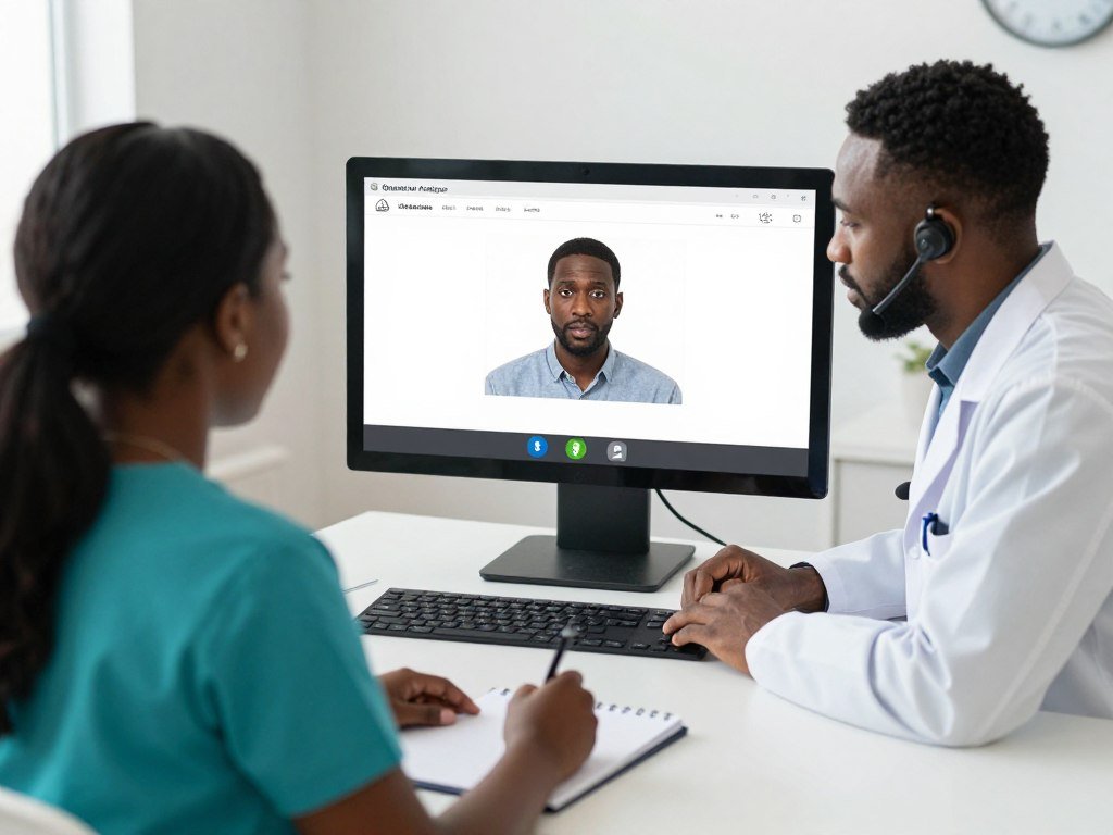 MAIKONG technical support team assisting a client via video call