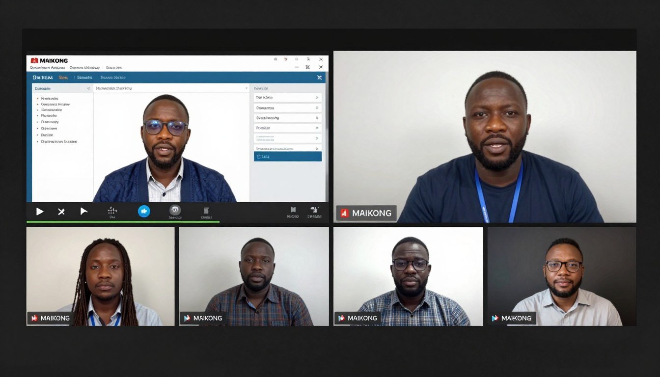 Live video training session for MAIKONG Quantum Analyzer with Nigerian distributor