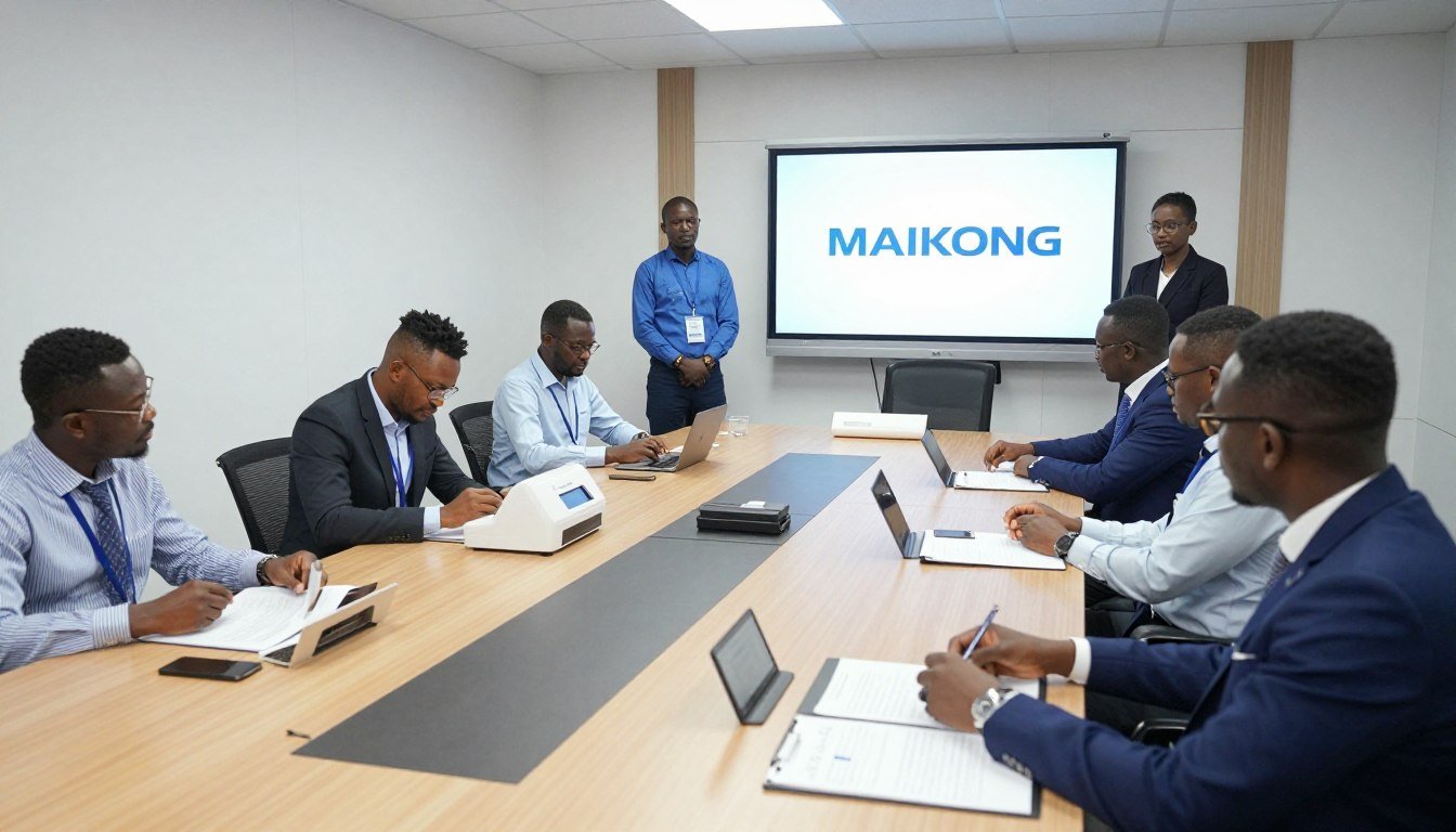 MAIKONG distributor meeting and training session in Nigeria MAIKONG distributor meeting and training session in Nigeria