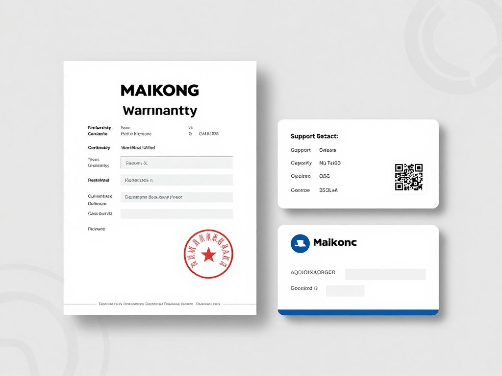 MAIKONG warranty certificate and technical support contact information MAIKONG warranty certificate and technical support contact information