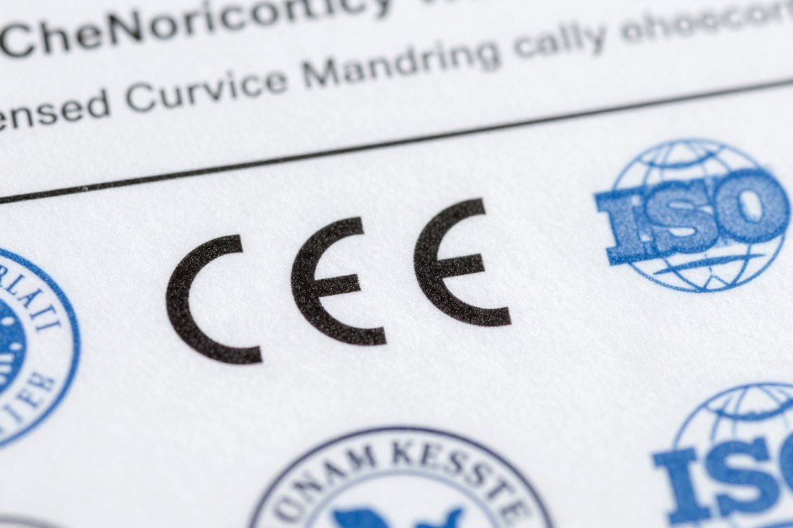 Medical device certification stamps and approvals