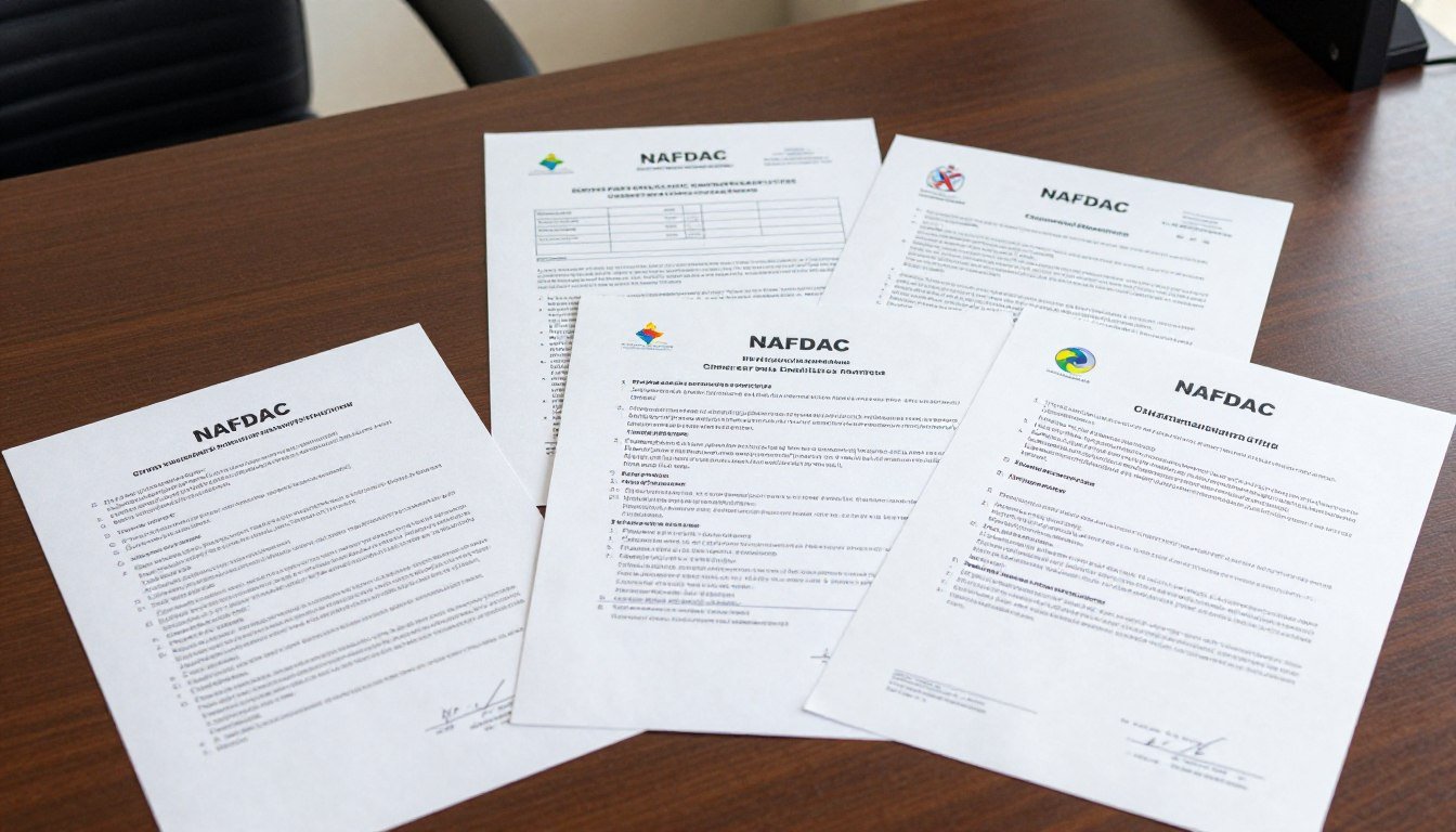 NAFDAC regulatory framework documentation