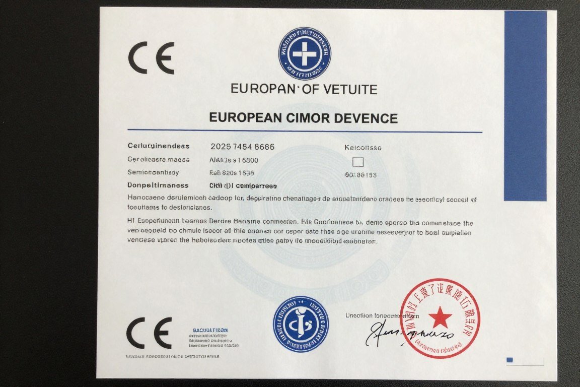 Official CE marking certification document for quantum magnetic resonance analyzer Official CE marking certification document for quantum magnetic resonance analyzer