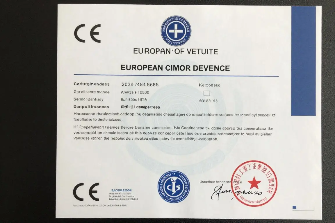 Official CE marking certification document for quantum magnetic resonance analyzer Official CE marking certification document for quantum magnetic resonance analyzer