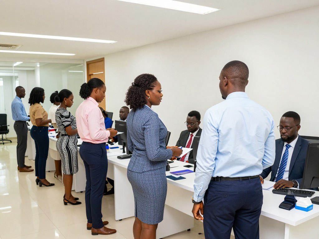 Corporate wellness screening program in Nigerian office