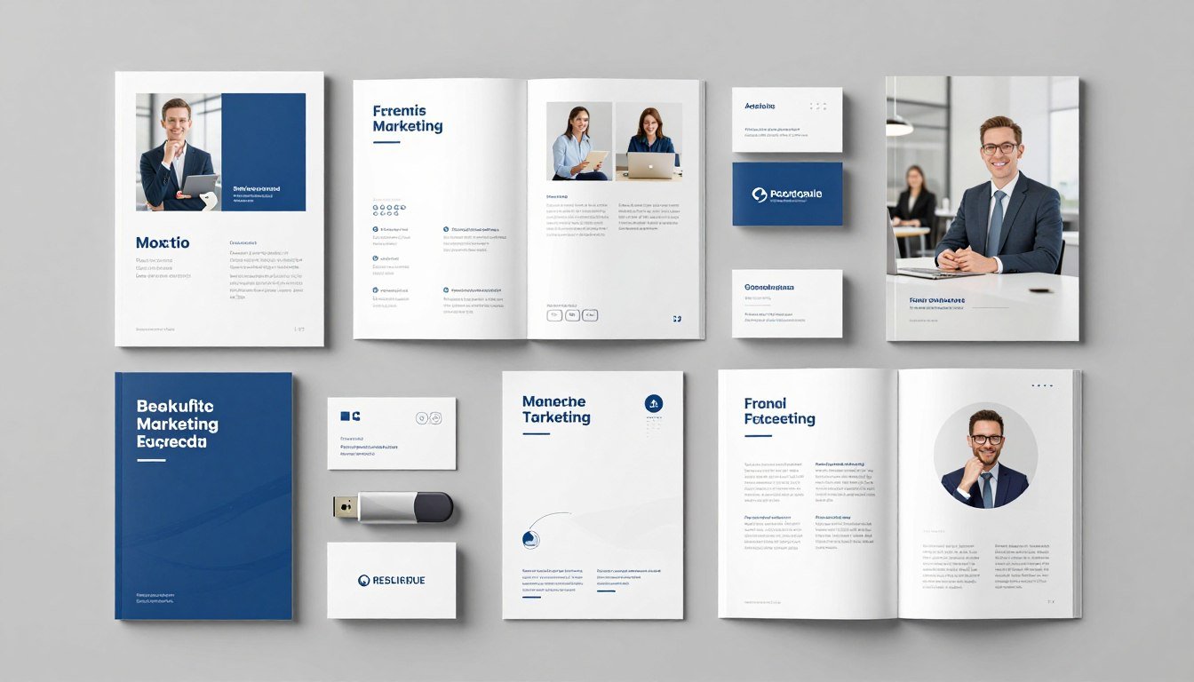 Marketing materials package for distributors